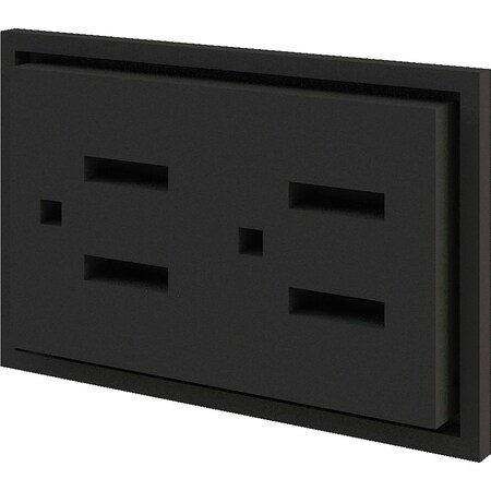 Global Industrial Interion Modular Partition Circuit 1 Receptacle 695888